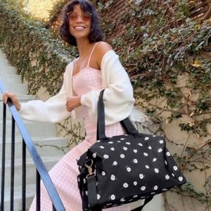 Alice + Olivia diasy print duffle bag